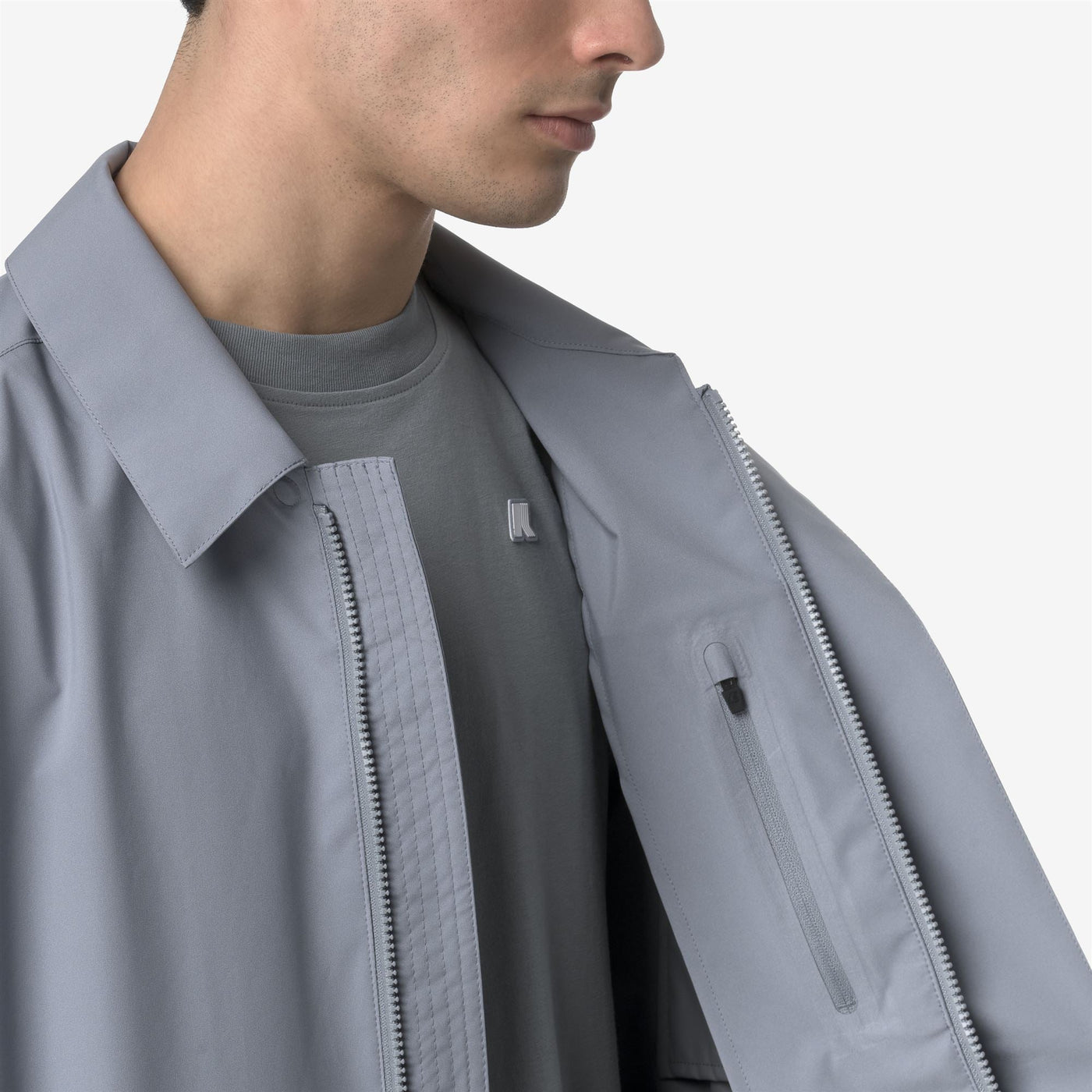 BROEN STRETCH 2L - Jackets - Short - MAN - GREY MD